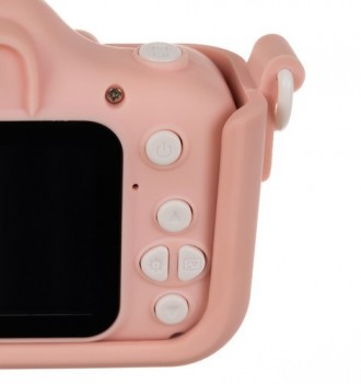 Цифровий фотоапарат для дітей рожевий Kruzzel 2-дюймова камера для найменших! 2W. . фото 11
