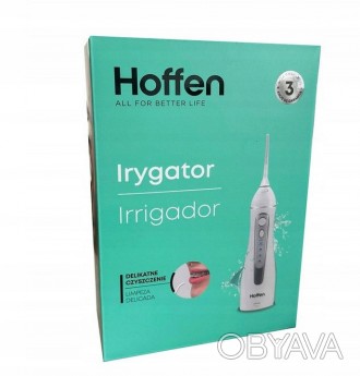 Ирригатор Hoffen AL-050231
Характеристики
	Для эффективной гигиены полости рта
	. . фото 1
