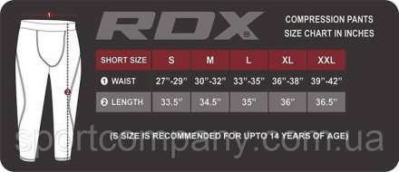 Компресійні штани RDX виготовлені з особливого еластичного матеріалу - система F. . фото 3