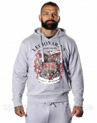 Толстовка Leone Legionarivs Fleece Grey
Толстовка Leone Legionarivs Fleece Grey . . фото 2