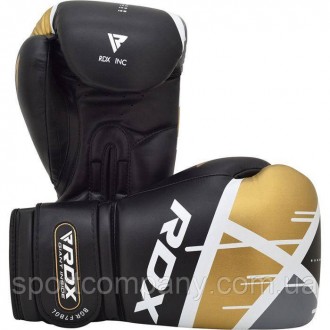 БОКСЕРСЬКІ РУКАВИЧКИ RDX REX LEATHER BLACK
Боксерські рукавички з синтетичної шк. . фото 7
