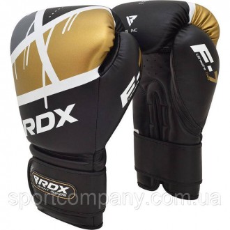 БОКСЕРСЬКІ РУКАВИЧКИ RDX REX LEATHER BLACK
Боксерські рукавички з синтетичної шк. . фото 3