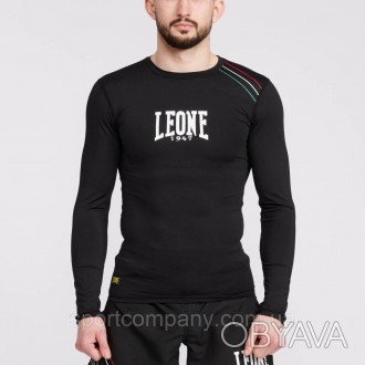 Рашгард з довгим рукавом Leone Flag Black
Рашгард з довгим рукавом Leone Flag Bl. . фото 1