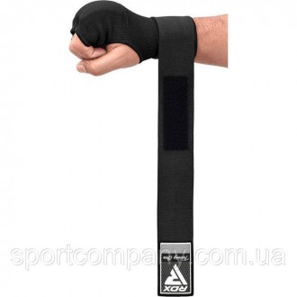 Бинт-рукавичка RDX Inner Gel Black Гелеві бинти RDX INNER GEL можуть замінити бі. . фото 4