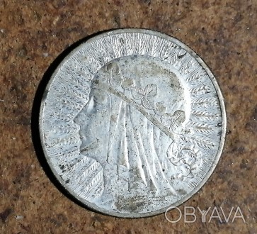 Монета   10  злотих  Польща  1932  рік  Стан  -  як  на   фото.Тільки  предоплат. . фото 1