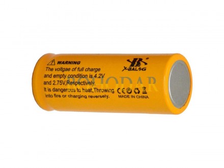 АКУМУЛЯТОР (АКУМУЛЯТОРНА БАТАРЕЙКА, БАТАРЕЯ)
X-BALOG 26650 8800 MAH
LI-ION 4.2V . . фото 4