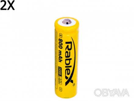 ПРОФЕСІЙНИЙ АКУМУЛЯТОР (АКУМУЛЯТОРНА БАТАРЕЙКА, БАТАРЕЯ)
RABLEX 14500 800 MAH OR. . фото 1