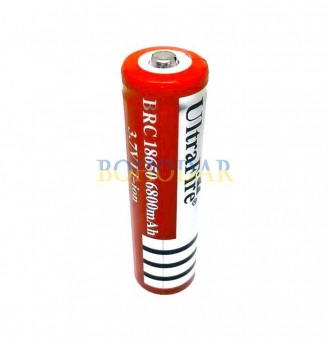 АКУМУЛЯТОР (АКУМУЛЯТОРНА БАТАРЕЙКА, БАТАРЕЯ)
ULTRAFIRE 18650 6800 MAH
2 ШТУКИ LI. . фото 3