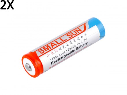 АКУМУЛЯТОР (АКУМУЛЯТОРНА БАТАРЕЙКА, БАТАРЕЯ)
SMALL SUN 18650 2800 MAH
2 ШТУКИ LI. . фото 2