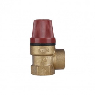 Запобіжний клапан SD Plus 1/2" ВР 6 бар SD2446 застосовується для контролю тиску. . фото 4