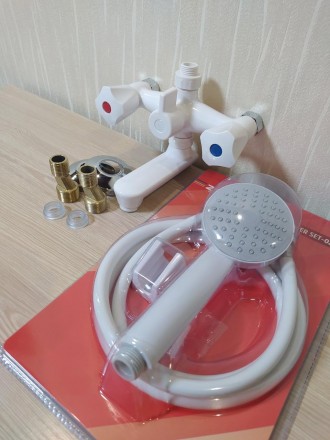 Змішувач для ванни з термопластичного пластику SW Omega 142 white-002
Гарний виб. . фото 7