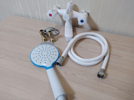 Змішувач для ванни з термопластичного пластику SW Omega 142 white-005
Гарний виб. . фото 5