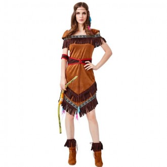 Сукня карнавальна Leg Avenue  жіноча Покахонтас Принцеси Дикого Заходу з головни. . фото 10