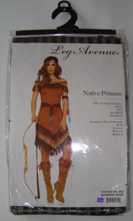 Сукня карнавальна Leg Avenue  жіноча Покахонтас Принцеси Дикого Заходу з головни. . фото 13