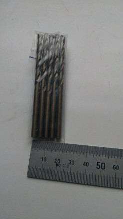 Сверло ц/х шлифованная канавка клас А1 Цилиндрический хвостикДиаметр 4,4 ммМатер. . фото 3