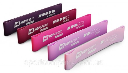 HS-L650RLP рожевого кольору від Hop-Sport - це набір з п'яти резинок з різним рі. . фото 8
