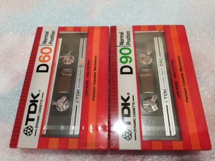 2 аудио кассеты TDK D 90 + TDK D 60 - 1982 г MADE IN JAPAN Запечатаны. . фото 7