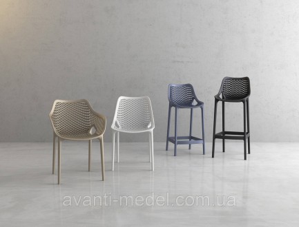 
AIR XL — красочное и оригинальное штабелируемое кресло для использования в поме. . фото 3