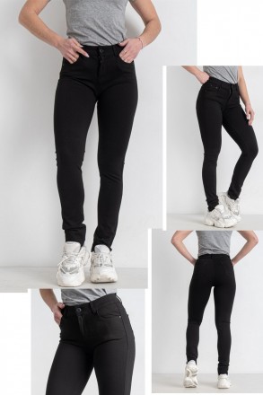 Джинсы, брюки женские демисезонные стрейчевые, высокая посадка (американка), LAD. . фото 2
