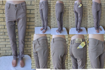 Джинсы, брюки мужские коттоновые стрейчевые демисезонные FANGSIDA, Турция, 98% к. . фото 10