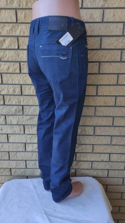Джинсы, брюки мужские коттоновые стрейчевые демисезонные FANGSIDA, Турция, 98% к. . фото 11