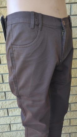 Джинсы, брюки мужские коттоновые стрейчевые летние. Ткань 98% коттон, 2% эластан. . фото 11