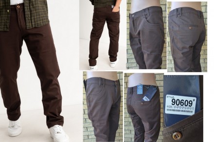 Джинсы, брюки мужские коттоновые стрейчевые летние. Ткань 98% коттон, 2% эластан. . фото 3