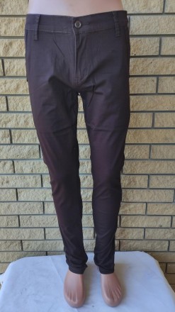 Джинсы, брюки мужские коттоновые стрейчевые летние. Ткань 98% коттон, 2% эластан. . фото 7