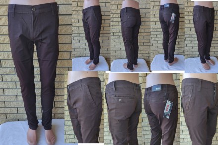 Джинсы, брюки мужские коттоновые стрейчевые летние. Ткань 98% коттон, 2% эластан. . фото 4