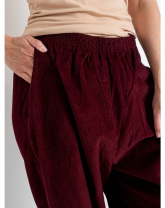 Вельветовые штаны женские высокого качества больших размеров FASHION. Ткань микр. . фото 7