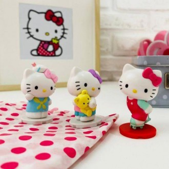 Набір-сюрприз, у якому дитина знайде чарівну фігурку кішечки-гарнюні Hello Kitty. . фото 4