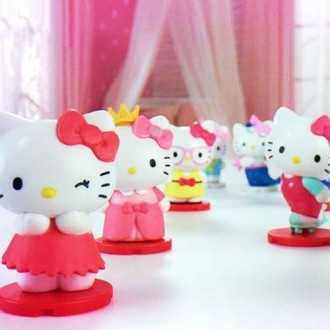 Набір-сюрприз, у якому дитина знайде чарівну фігурку кішечки-гарнюні Hello Kitty. . фото 5