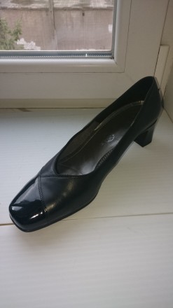 Туфли Ara женские модельные. Размер 42, длина по стельке 28см. Цвет чёрный. Мате. . фото 12