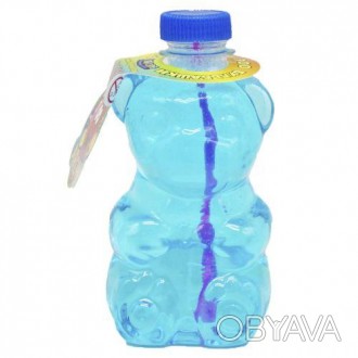 Ароматизованы мильні бульбашки у пляшці у вигляді ведмедика. Місткість – 300 мл.. . фото 1