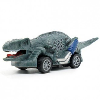 Коллекционная машинка серии "Jurassik Car". Выполнена в виде динозавра, хорошо д. . фото 2