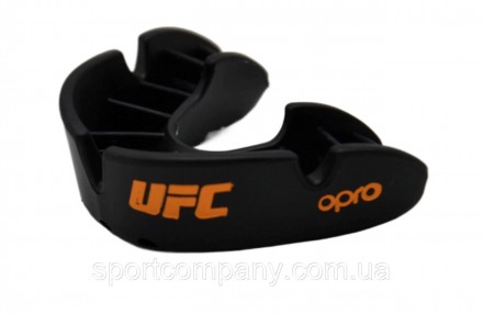 Капа OPRO Junior Bronze UFC Hologram Black (art.002264001)
для боксу та єдинобор. . фото 7