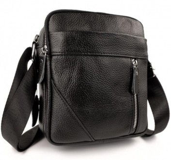 Классическая мужская кожаная сумка через плечо Tiding Bag M38-1031A черная
 
 
Х. . фото 4