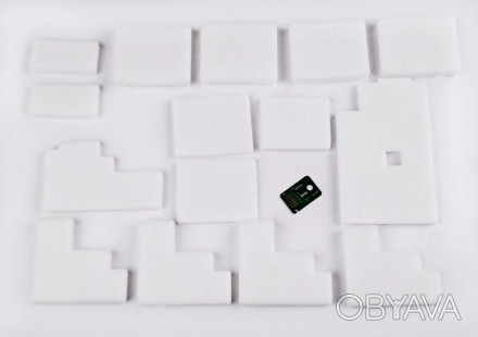 Комплект подушек и чип для контейнера отработанных чернил для:
Canon GX3010 / GX. . фото 1