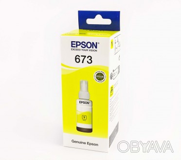 Оригинальные чернила Epson T6734 для:
Epson L800 / L805 / L810 / L850 / L1800
Пр. . фото 1