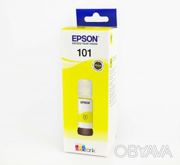 Оригінальне чорнило Epson 101 для:
Epson EcoTank L4100 / L4150 / L4160 / L4167 /. . фото 1