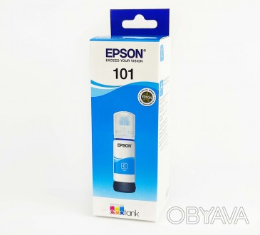 Оригінальне чорнило Epson 101 для:
Epson EcoTank L4100 / L4150 / L4160 / L4167 /. . фото 1