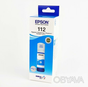 Оригинальные пигментные чернила Epson 112 для:
Epson L6460 / L6490 / L6550 / L65. . фото 1