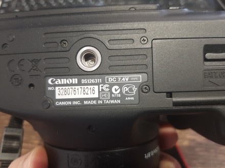Продам зеркальный фотоаппарат Canon EOS 600D, вспышку Nissin Di466. Дополнительн. . фото 5