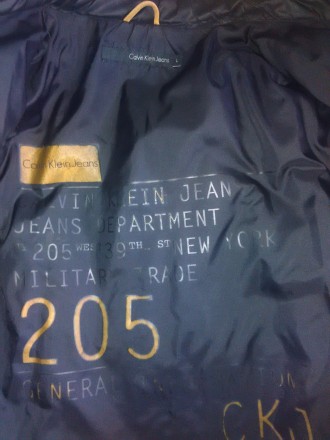 Продам мужскую куртку Calvin Klein, производство Китай. Куртка осенне-весеняя , . . фото 6
