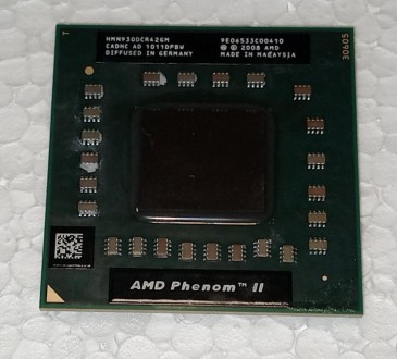 Процесор з ноутбука ACER ASPIRE 7551G AMD Phenom II N930 2Gh 2Mb Socket S1 HMN93. . фото 2