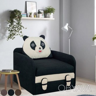 Дитячий диван «Панда Юніор» прямий розкладний єврокнижка
Розмір див. . фото 1