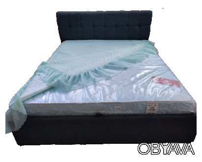 Кровать двуспальная с поднимающимся каркасом и нишей для постельного белья. 
Мяг. . фото 1