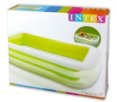 Надувной бассейн Intex предназначен для самостоятельной игры детишек от 6 лет.
Б. . фото 7
