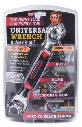 Стоит только взять в руки гаечный ключ Universal Wrench и вы не сможете больше б. . фото 10