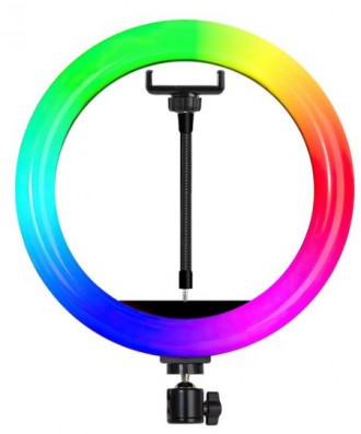 Воплотите свои творческие идеи в жизнь с помощью MJ30 Кольцевой лампы с RGB подс. . фото 2